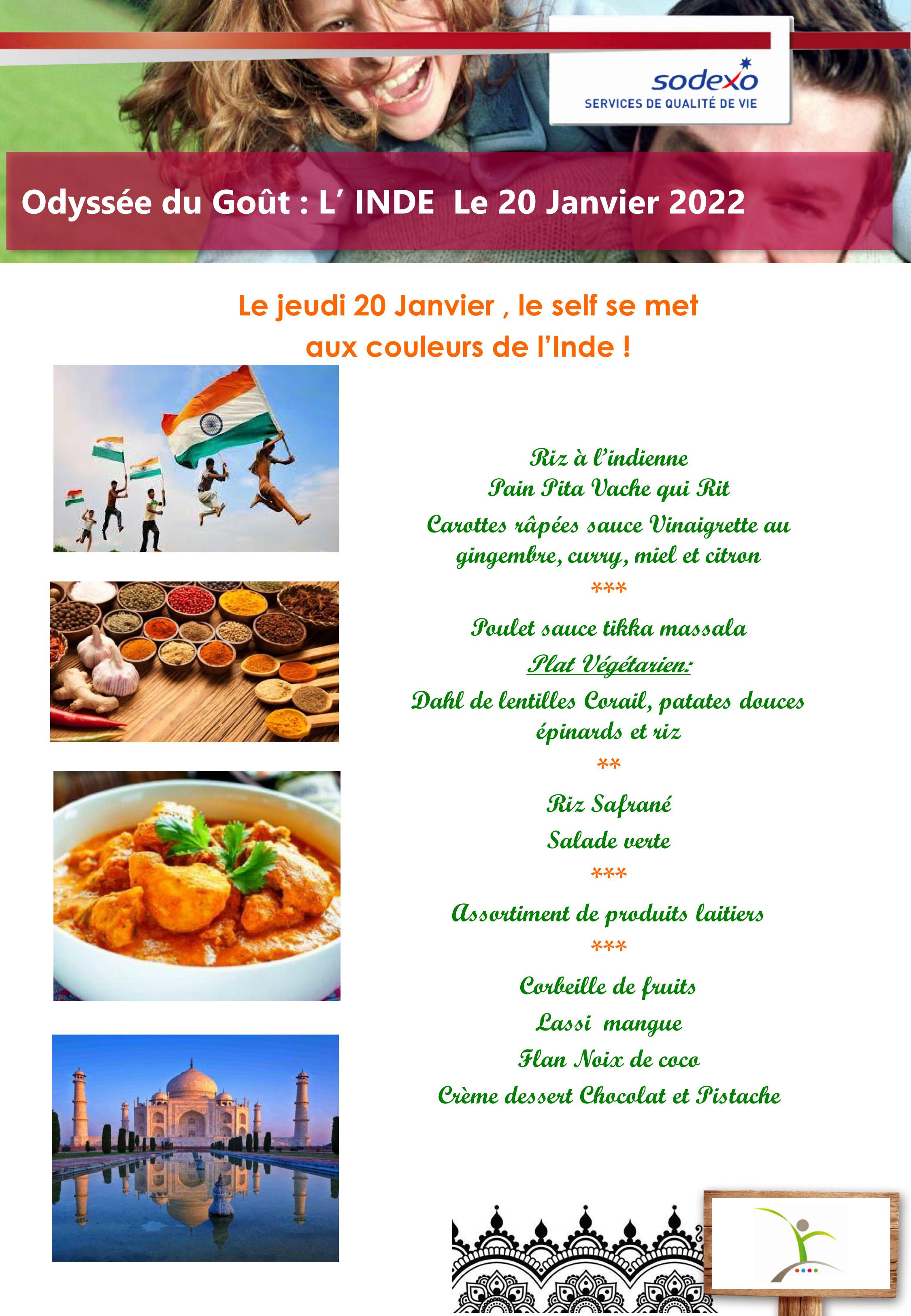 Odyssée du Gout   Inde 20012022
