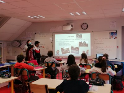 Présentation classe de 6ème11