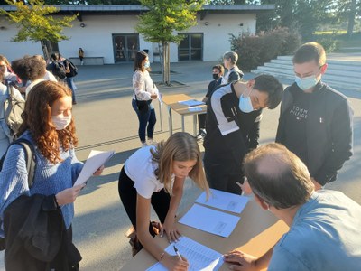 Remise diplômes DNB 2021 site5