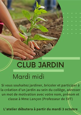 club jardin